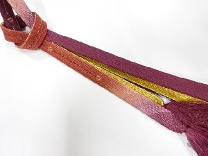 正絹　手組帯締め